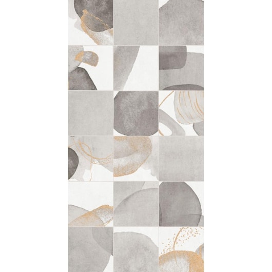 Porcelanato Damme Artsy Gray Acetinado 62x121cm Retificado - Imagem principal - f24d5da1-307a-46a9-8285-b9b3c1273ebb