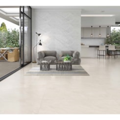 Porcelanato Damme Atlantis Crema Acetinado 83x83cm Retificado