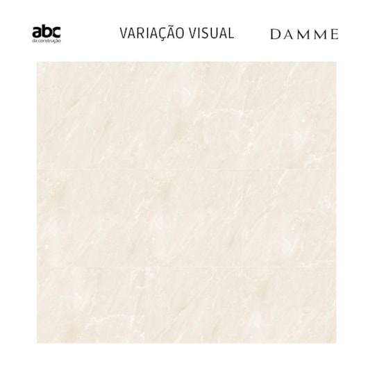 Porcelanato Damme Atlantis Crema Acetinado 83x83cm Retificado - Imagem principal - 9b7d777e-74d9-463d-a3ec-f500267079a4