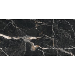 Porcelanato Damme Black Gale Polido 62x121cm Retificado