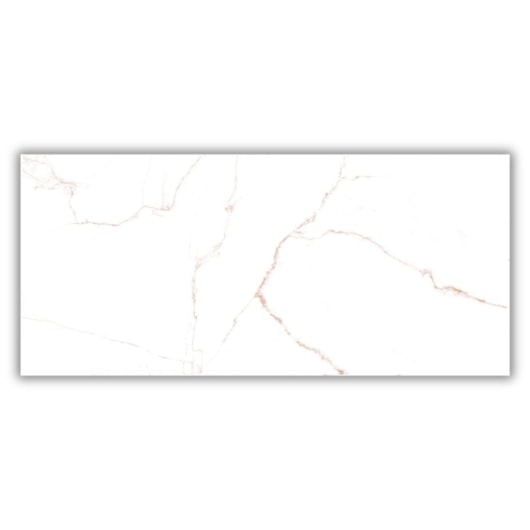 Porcelanato Damme Branco Pigues Acetinado 62x121cm Retificado - Imagem principal - d036c40d-e059-4937-b5d8-5ecc0b550405
