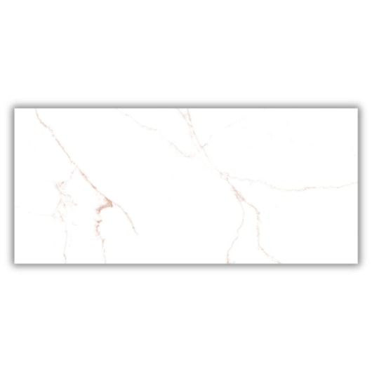 Porcelanato Damme Branco Pigues Acetinado 62x121cm Retificado - Imagem principal - 3f2521d8-7baa-4bd6-8383-6ac4f4142193