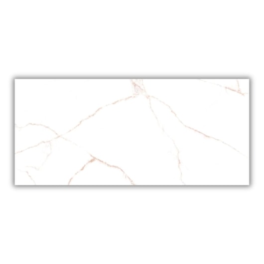 Porcelanato Damme Branco Pigues Polido 82x182cm Retificado - Imagem principal - 4cb721cf-621c-4fe8-9532-26cfaa511b10