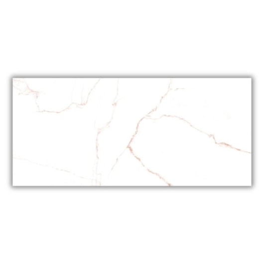 Porcelanato Damme Branco Pigues Polido 82x182cm Retificado - Imagem principal - a48dc947-06c7-41de-a076-68bb9999b8b5