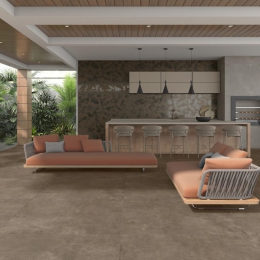 Porcelanato Damme Cairo Amendoa DDG 121x121cm Retificado - Imagem principal - e940f3cf-ad6e-4807-997c-e8dc15115e98