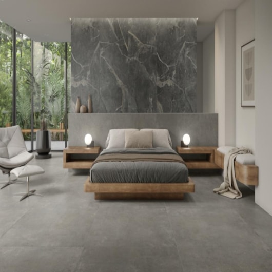 Porcelanato Damme Cairo Cromo DDG 121x121cm Retificado - Imagem principal - e92ffebf-6656-432d-9247-3c121d6c66d4