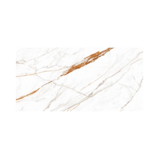Porcelanato Damme Calacata Oro Lux Polido 62x121cm Retificado - Imagem principal - a847b11e-c82e-4bd7-bac1-950bce1f2da2