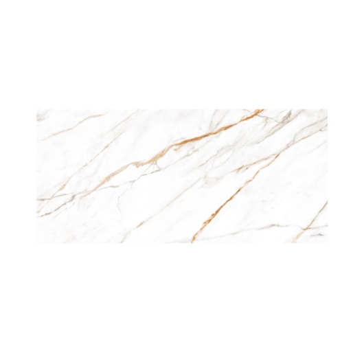 Porcelanato Damme Calacata Oro Lux Polido 62x121cm Retificado - Imagem principal - de6ff28b-186d-4f99-994a-2f4041acd5af