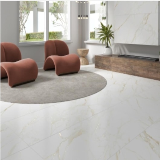 Porcelanato Damme Calacata Supremo Polido 62x121cm Retificado - Imagem principal - 046f94cd-a8a8-42ce-8e82-d7997b802529