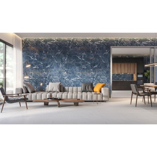 Porcelanato Damme Del Mare Polido 62x121cm Retificado - Imagem principal - 754764a2-c1cb-464d-a8cd-3b4bd8659db0