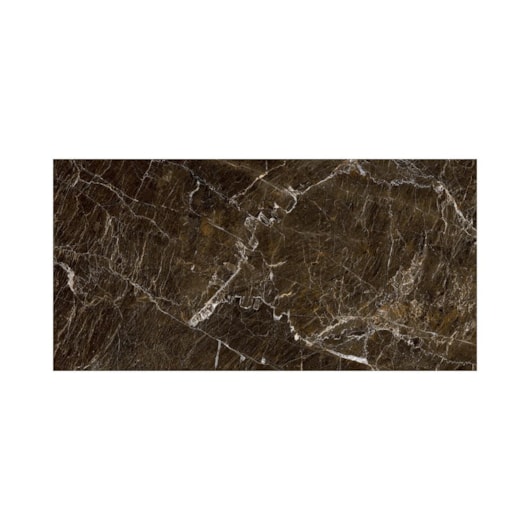 Porcelanato Damme Elegant Brown Polido 62x121cm Retificado - Imagem principal - 584e950c-f86c-49e1-a42b-cb858663c9c7