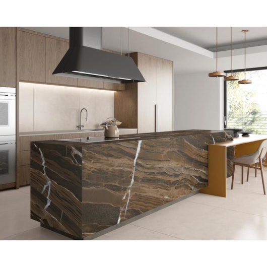 Porcelanato Damme Enigma Brown Polido 62x121cm Retificado - Imagem principal - a0ee8269-52b9-4db7-87e6-22e50f3abfb7