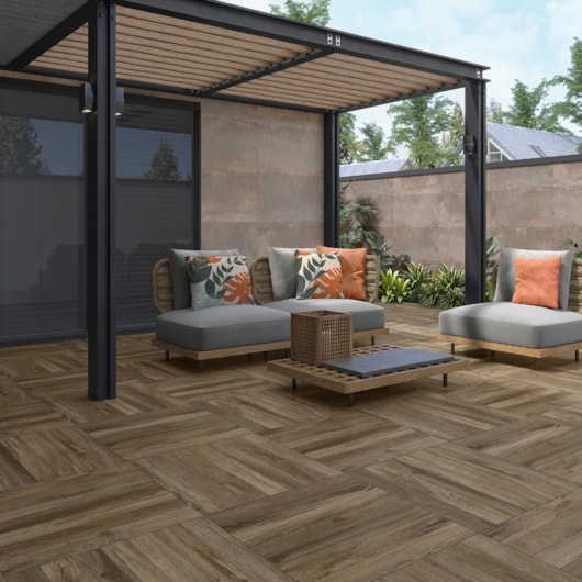 Porcelanato Damme Evora Deck Rustico 83x83cm Retificado - Imagem principal - cfebbdd5-5464-46e9-b054-a450de37d91f