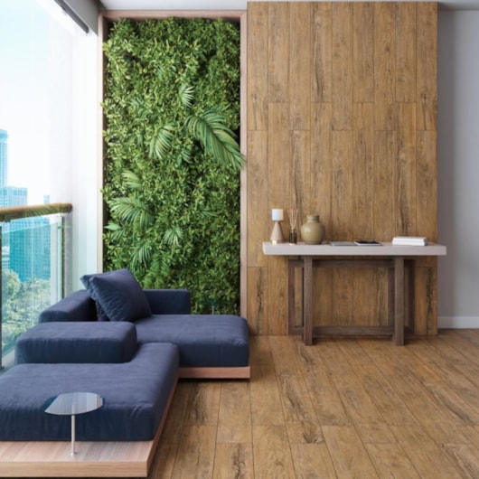Porcelanato Damme Giardino Amendola Acetinado 20x121cm Retificado - Imagem principal - af9c61a6-e5c6-46d1-bbe2-4ba96a5eb356