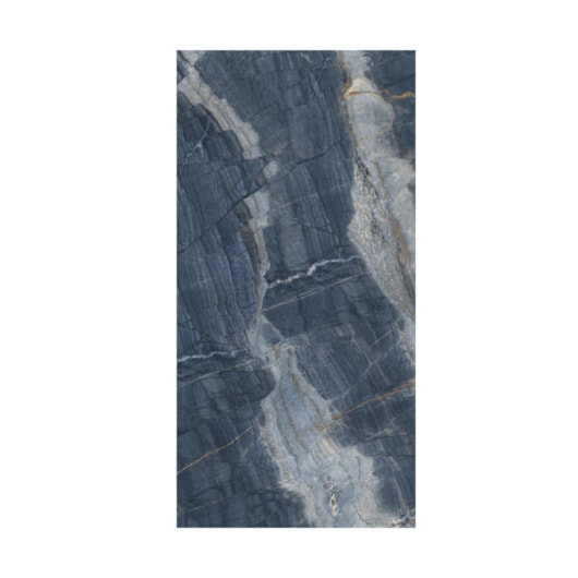 Porcelanato Damme Ocean Blue Polido 62x121cm Retificado - Imagem principal - 9327e91d-ea2e-41d5-8027-9634fe98ddf4