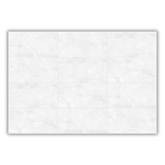 Porcelanato Damme Onix Bianco Acetinado 62x121cm Retificado - Imagem principal - 8b9d9819-928d-43d0-aba9-833e5d698666