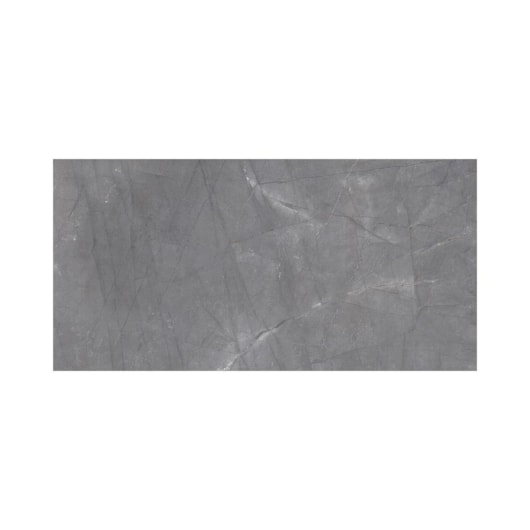 Porcelanato Damme Pulpis Grafite Polido 62x121cm Retificado - Imagem principal - ba5b31c6-b6f5-46c3-8a5f-e96d9f456b81