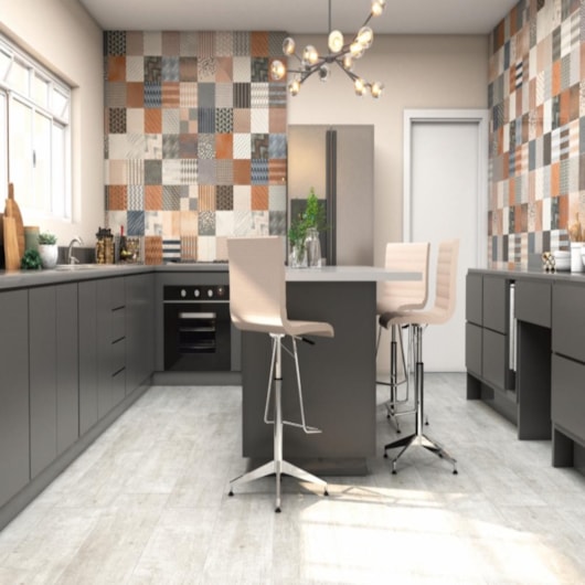 Porcelanato Damme Solo Acetinado 30x121cm Retificado - Imagem principal - f12a17d4-7695-4060-b886-ea48ae9c109d