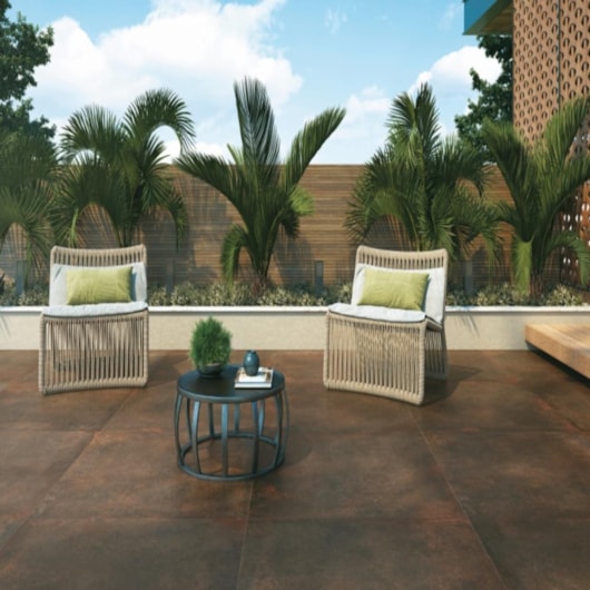 Porcelanato Damme Stone Aço Externo 83x83cm Retificado - Imagem principal - 0ab83b66-e06d-49df-9885-337d6ed48759