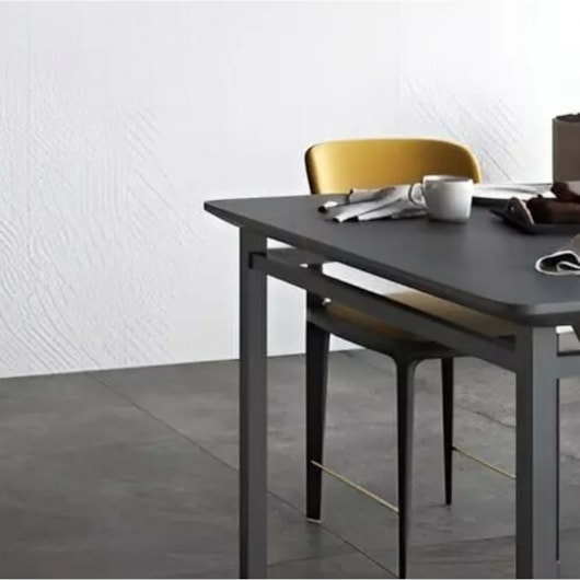 Porcelanato Damme Stone Chumbo Acetinado 83x83cm Retificado - Imagem principal - fbd71ef3-bc27-4653-8d65-f80e8d15cff7