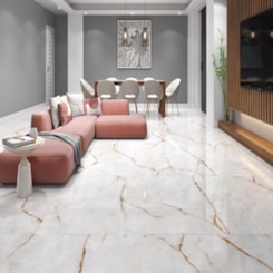 Porcelanato Damme Thasos Polido 62x121cm Retificado