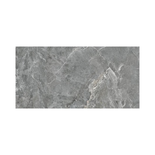 Porcelanato Damme Venato Grigio Polido 62x121cm Retificado - Imagem principal - 8e2805ec-b308-4bd6-b425-e921695b6816
