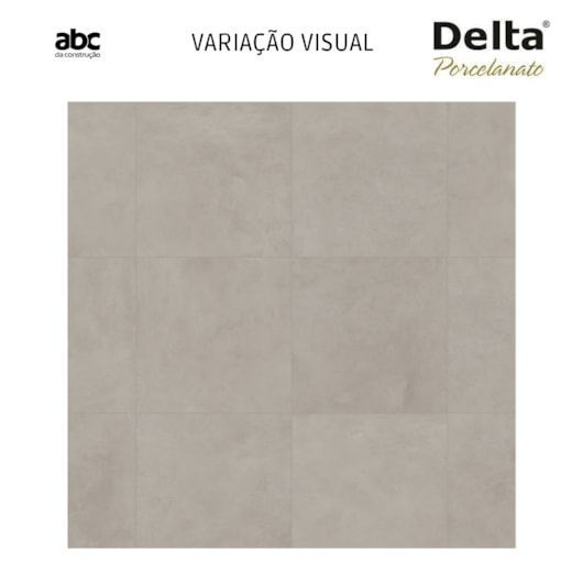 Porcelanato Delta Barcelona Bloc Acetinado 84x84cm Retificado - Imagem principal - ccf7253b-56a2-4ebc-835d-6606f626ee50