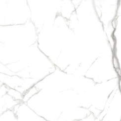 Porcelanato Delta Carrara Cristal Polido 70x70Cm Mármore Retificado 