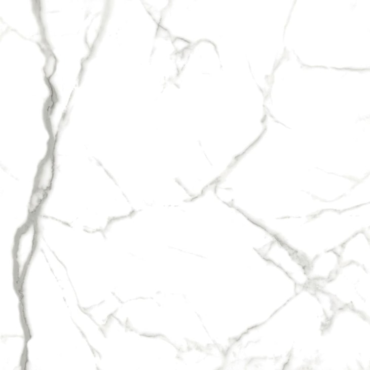 Porcelanato Delta Carrara Cristal Polido 70x70cm Retificado