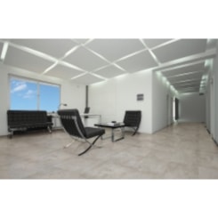 Porcelanato Delta Milano Grigio Acetinado 73x73cm Retificado
