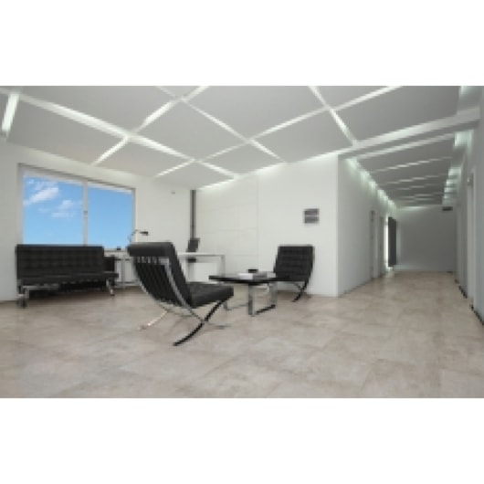 Porcelanato Delta Milano Grigio Acetinado 73x73cm Retificado - Imagem principal - 7f8d4653-1b57-4425-bd55-5e99a4299df3