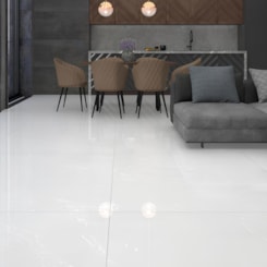 Porcelanato Delta Mont Blanc Polido 120x120 Retificado