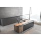Porcelanato Delta Pulpis Cinza Acetinado 84x84cm Retificado - 506f9e89-6b69-4619-94d0-b654cfe729ff