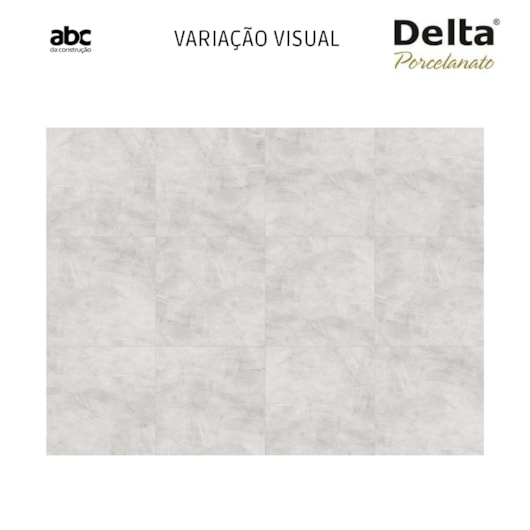 Porcelanato Delta Pulpis Cinza Polido 84x84cm Retificado - Imagem principal - 751ff68b-2800-42e6-84c6-202ea41e3102