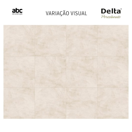 Porcelanato Delta Pulpis Sand Acetinado 84x84cm Retificado - Imagem principal - 7d9d6734-131d-4a8e-804a-55c4093bcf63
