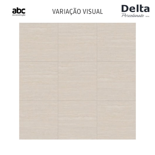 Porcelanato Delta Romano Avena Acetinado 120x120cm Retificado - Imagem principal - d6dea8f4-4a29-413c-a048-1a045ea2dd42
