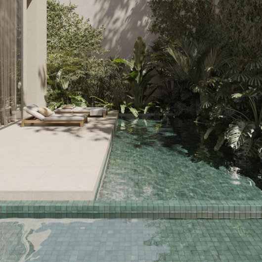 Porcelanato Eliane Aura Corda 3d Externo 90x90cm Retificado - Imagem principal - c3cf6fcf-952f-4f6c-a9cc-057ede9d3645