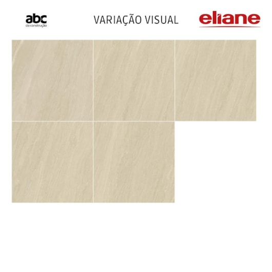 Porcelanato Eliane Belgium Marfim Acetinado 90x90cm Retificado - Imagem principal - 4d4bda78-b913-4010-a8d2-656ea34de0cd