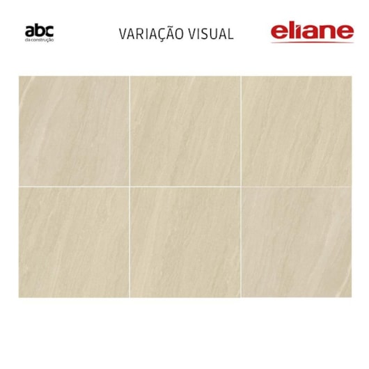 Porcelanato Eliane Belgium Marfim Externo 90x90cm Retificado - Imagem principal - 0ad1f1f4-c7b7-4f37-886f-4fe95bb3fda1