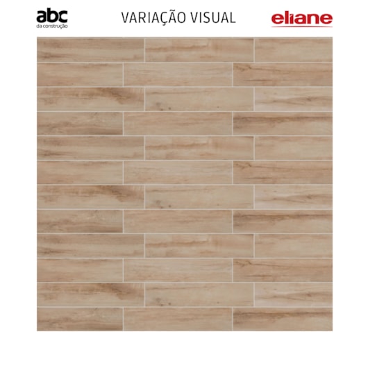 Porcelanato Eliane Bosco Mel Mate 19x90cm Retificado - Imagem principal - 86c8771d-8aea-41f2-9b0f-a9005ae1d2ab