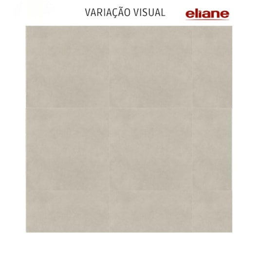Porcelanato Eliane Cimento Acetinado 84x84cm Retificado - Imagem principal - c1272cca-e734-4768-af09-e18baf1526a4