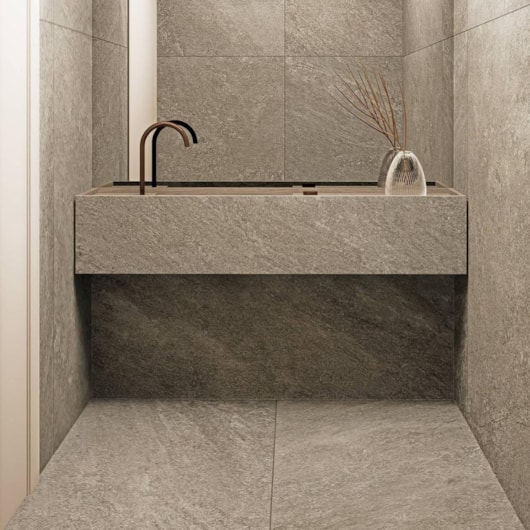 Porcelanato Eliane Cite Ita Thome Carbono 3D Acetinado 90X90cm Retificado - Imagem principal - d8d70dbc-813f-450b-a305-a5c85ddea0d4