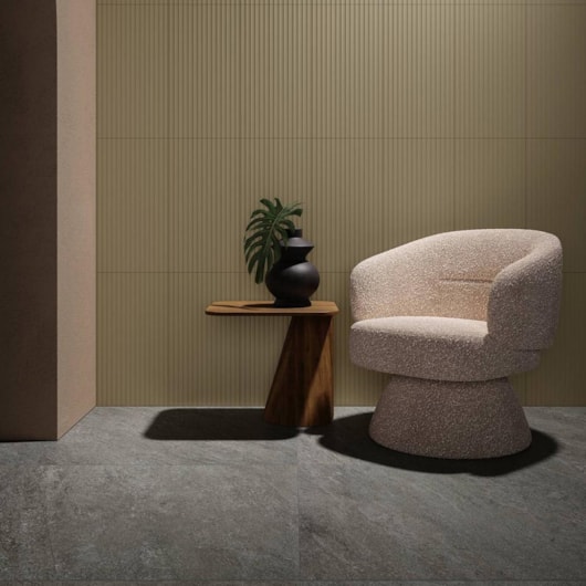 Porcelanato Eliane Cite Ita Thome Carbono 3d Externo 90x90cm Retificado - Imagem principal - 7e42e7d5-853f-4a3a-8318-4901085275e6