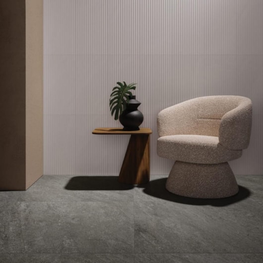 Porcelanato Eliane Cite Ita Thome Carbono 3d Externo 90x90cm Retificado - Imagem principal - 711afeda-e552-4384-be74-cec6be4ed5a8