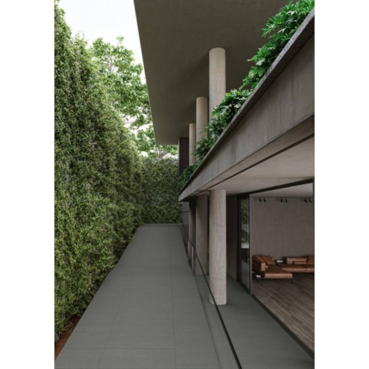 Porcelanato Eliane FGMF Risca Grafite Externo 60x120cm Retificado - Imagem principal - 5243377d-3e99-42e6-bac0-128ef717a944