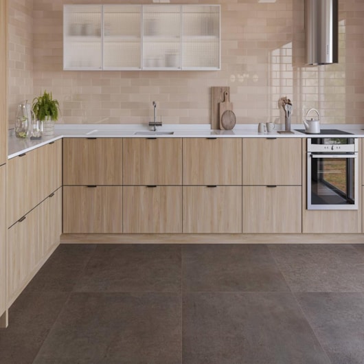 Porcelanato Eliane Fuso Níquel Mate 100x100cm Retificado - Imagem principal - b772e372-f950-4ed5-b474-19ea73fe631b