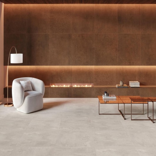 Porcelanato Eliane Fuso Terracota Mate 100x100cm Retificado - Imagem principal - b0e9a562-7e73-4694-943d-901e3b10a808