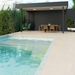 Porcelanato Eliane Khali Off White Externo 90x90cm Retificado
