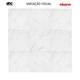 Porcelanato Eliane Mont Blanc Polido 90x90cm Branco Retificado  - 8d4af919-b574-4546-8a03-ad8fe881373a