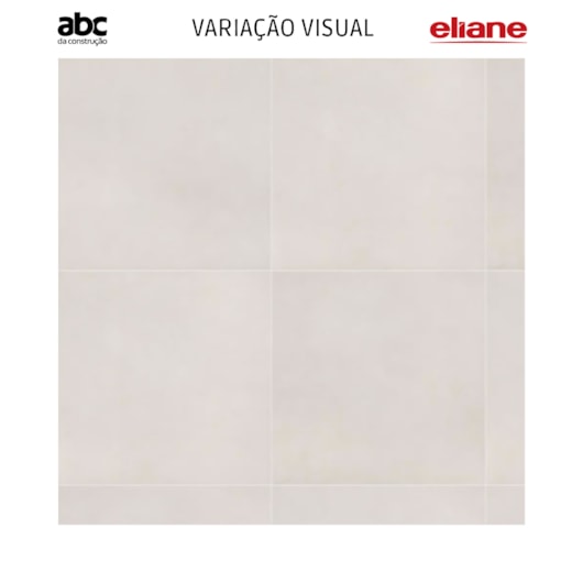 Porcelanato Eliane Munari Branco Acetinado 120x120cm Retificado  - Imagem principal - 18b1ec59-b791-4ec1-b8b8-ed5e367e1abf